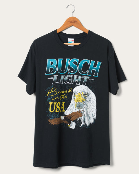 theCHIVE Men's Busch Light Freedom Eagle Beer T-Shirt