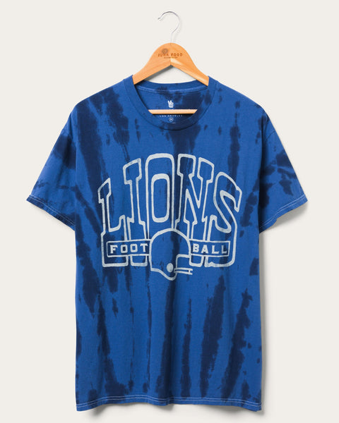 detroit lions tie dye shirt