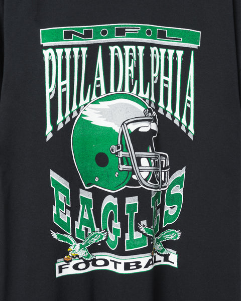 Junk Food clothing x NFL - Philadelphia Eagles - Team Helmet - Short Sleeve  Football Fan Shirt for Men and Women - Size Large