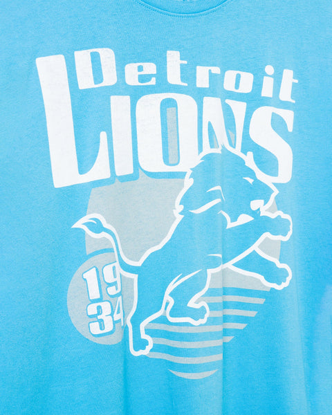 XL) Vintage Logo Athletic Detroit Lions Crewneck