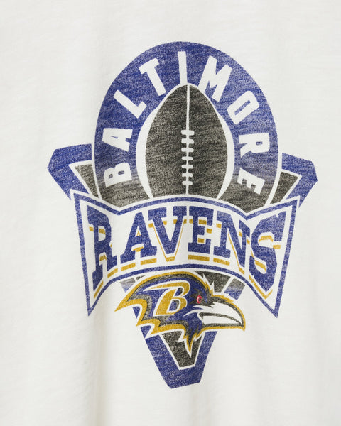 Nike NFL Football Team Apparel Baltimore Ravens Womens Vneck Tee Shirt Size  M