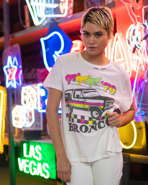 Women's Ford Bronco '79 Vintage Destroy Tee