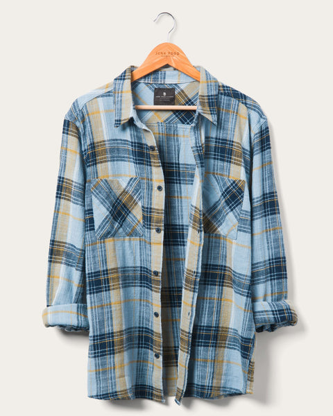 Ellis Plaid Twill Flannel Shirt