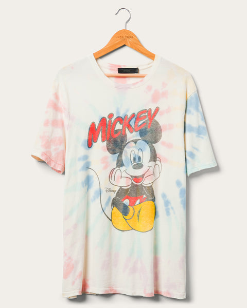 Unisex Mickey Mouse Sitting Vintage Tee | Junk Food Clothing