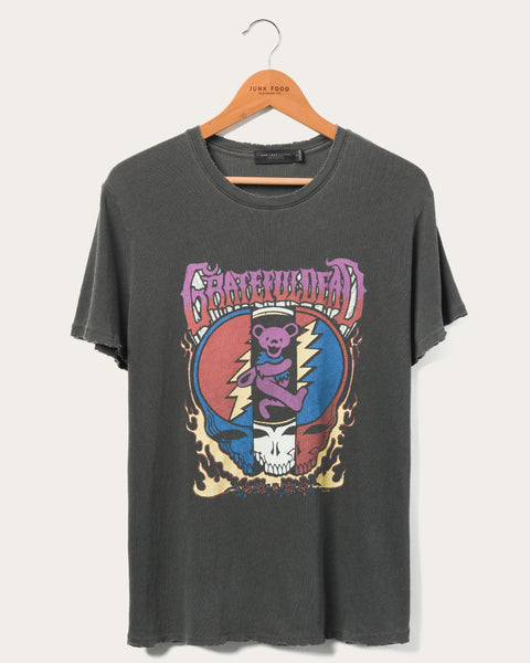 Grateful Dead Dancing Bear Short-Sleeve T-Shirt-Small