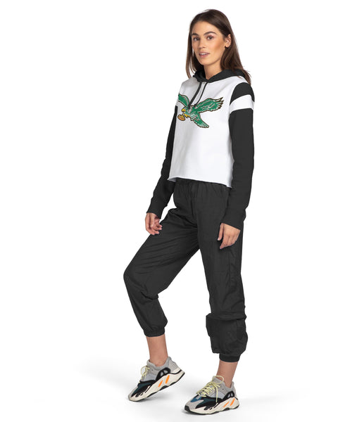 Womens Eagles Cropped Hoodie in 2023