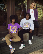 Lakers Chrome Lines Crew Fleece