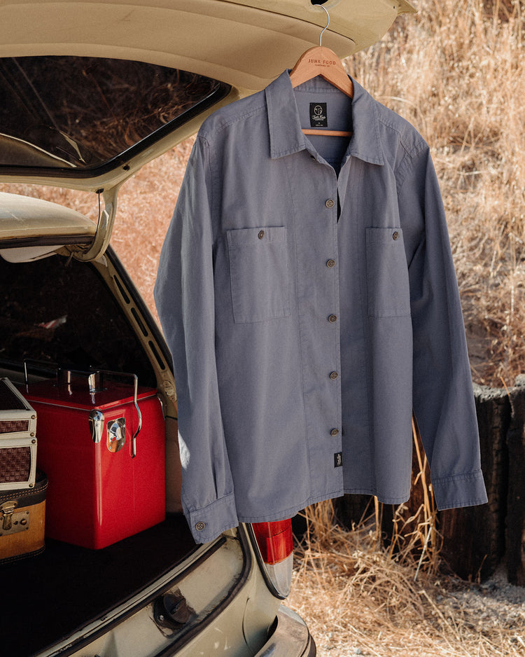 Unisex Washed Twill Work Shirt