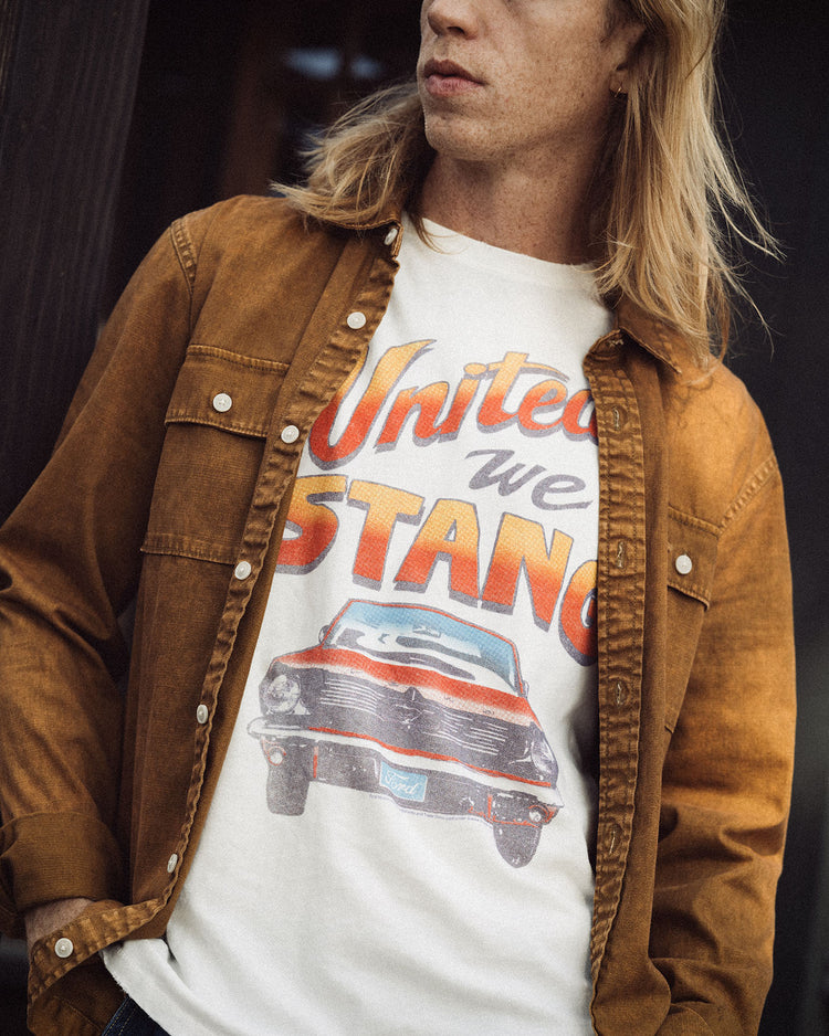 United We Stang Vintage Tee