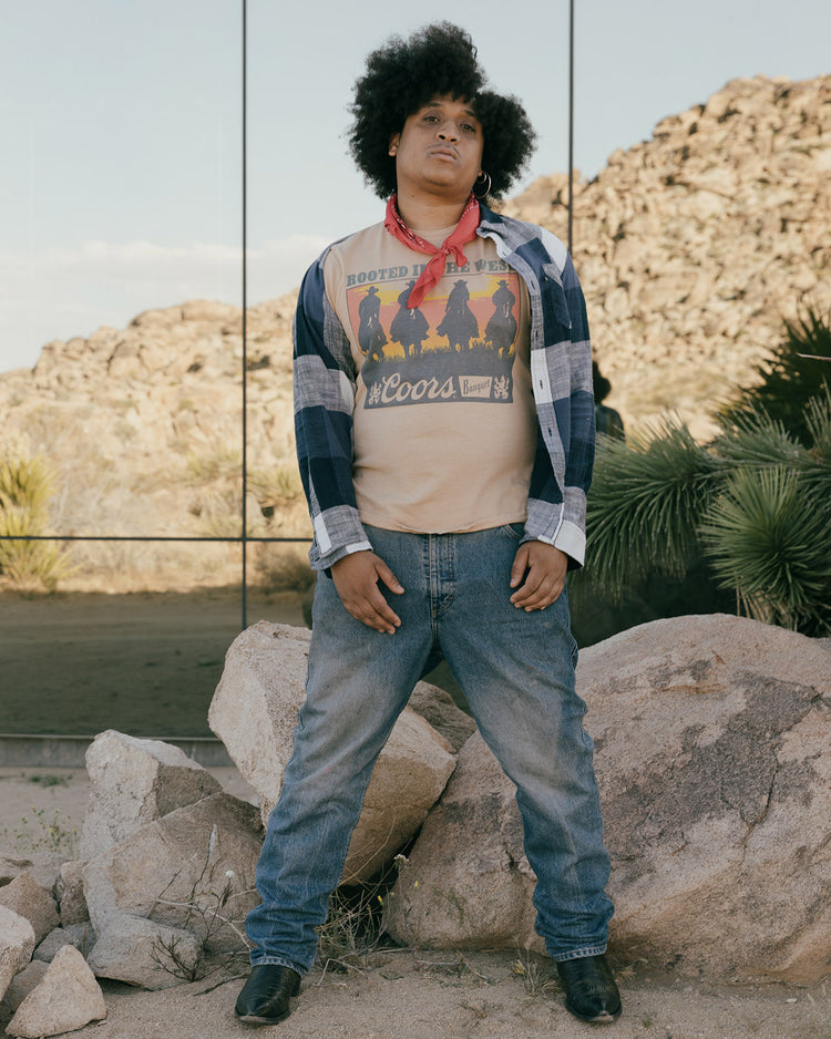 Coors Rooted in the West Vintage Tee