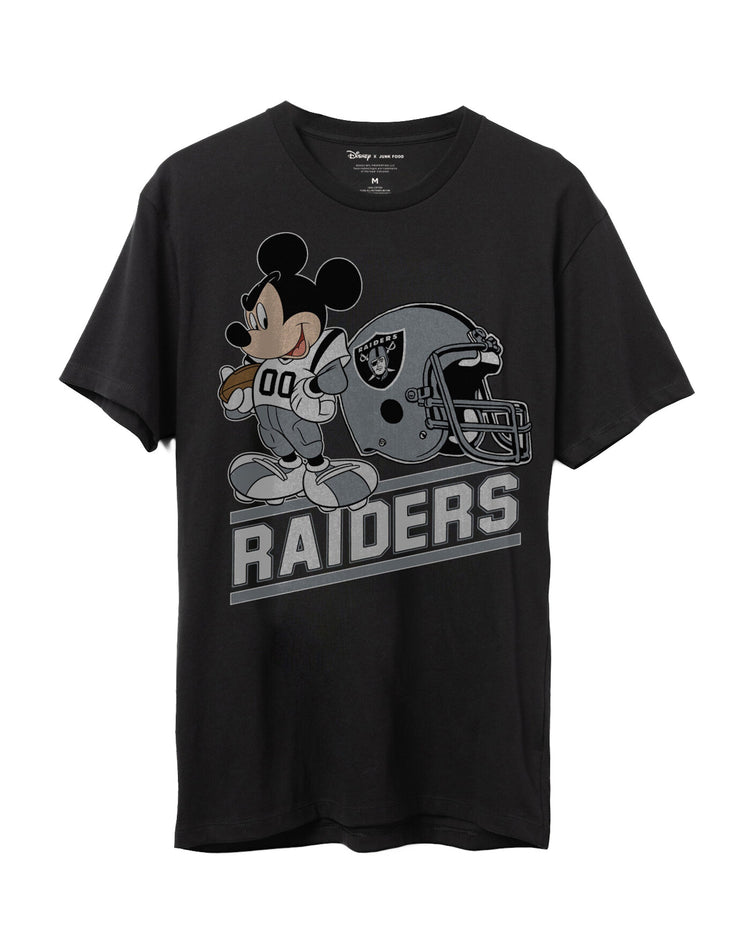 Raiders Disney Mickey Came to Play Fan Tee