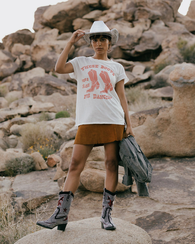 Women's These Boots Were Made For Dancin Easy Tee