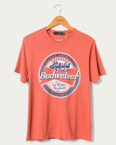 Budweiser Classic American Vintage Tee | Junk Food Clothing