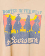 Coors Rooted in the West Vintage Tee