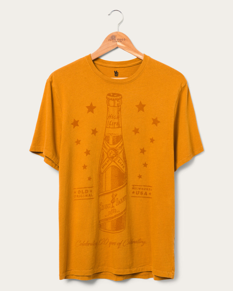 Miller High Life 120th Anniversary Bottle Vintage Tee