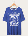 Los Angeles Rams Oversized Ringer Tee