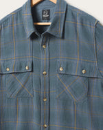 Men's Twill Plaid Boxy Shirt