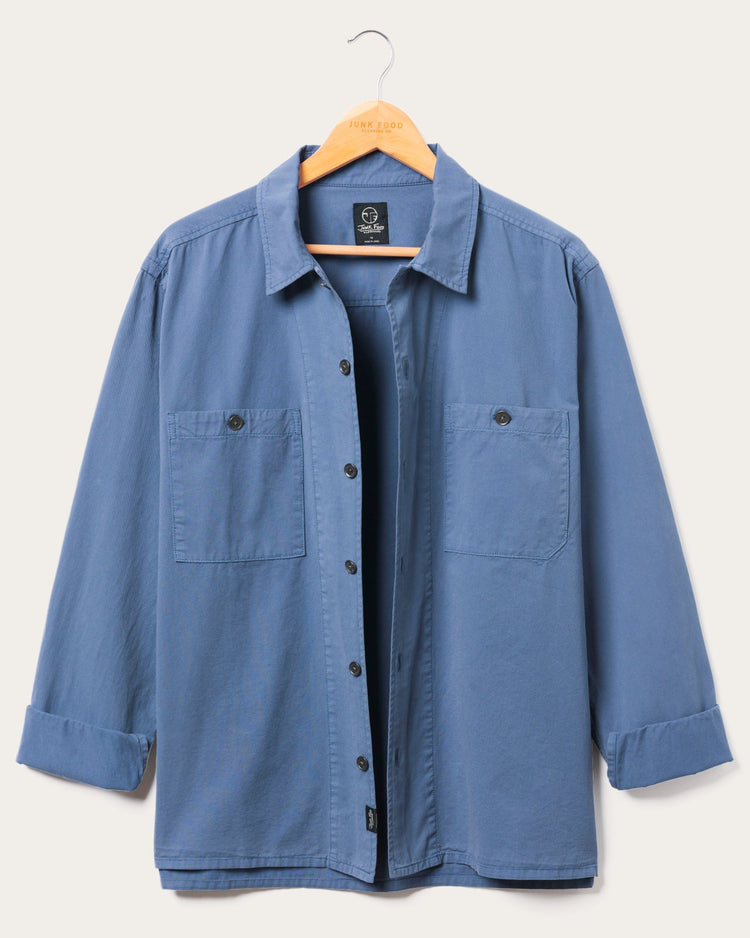 Unisex Washed Twill Work Shirt