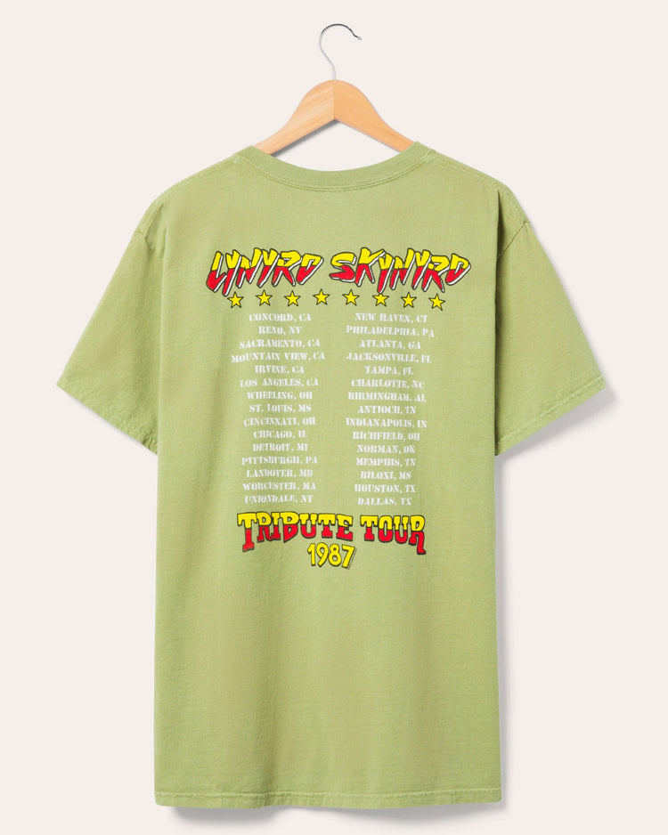 Lynyrd Skynyrd Tribute Tour 1987 Flea Market Tee