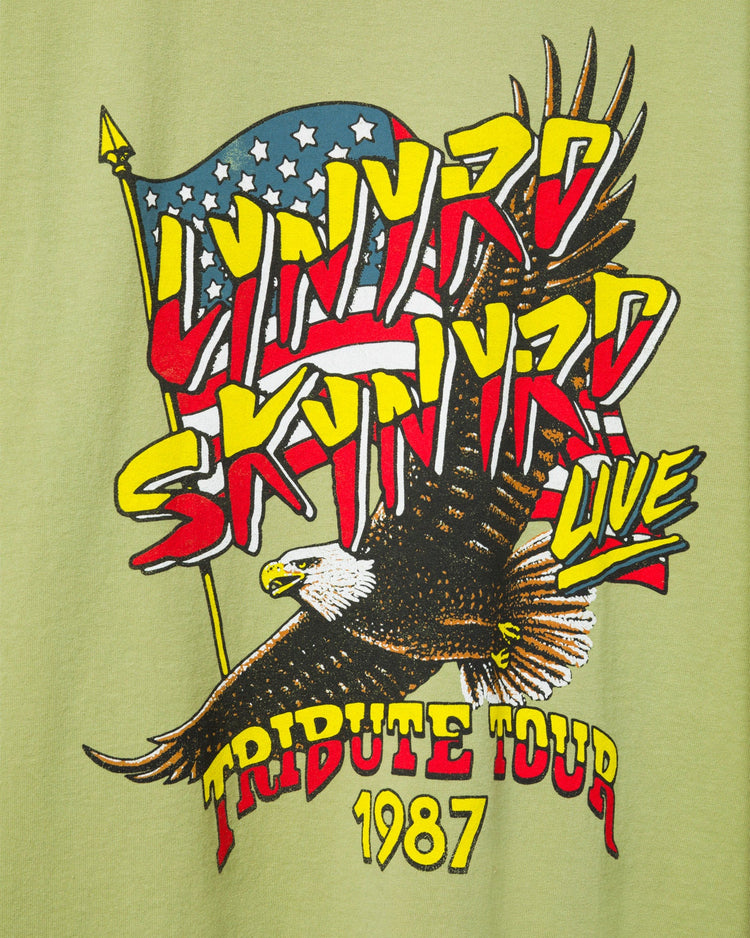 Lynyrd Skynyrd Tribute Tour 1987 Flea Market Tee