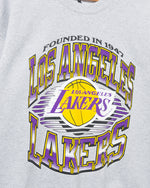 Lakers Chrome Lines Crew Fleece