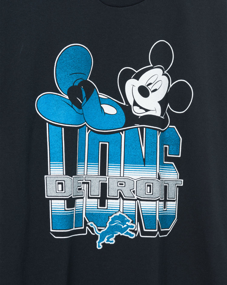 Detroit Lions Mickey Kick Back Tee