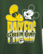 Green Bay Packers Mickey Kick Back Tee