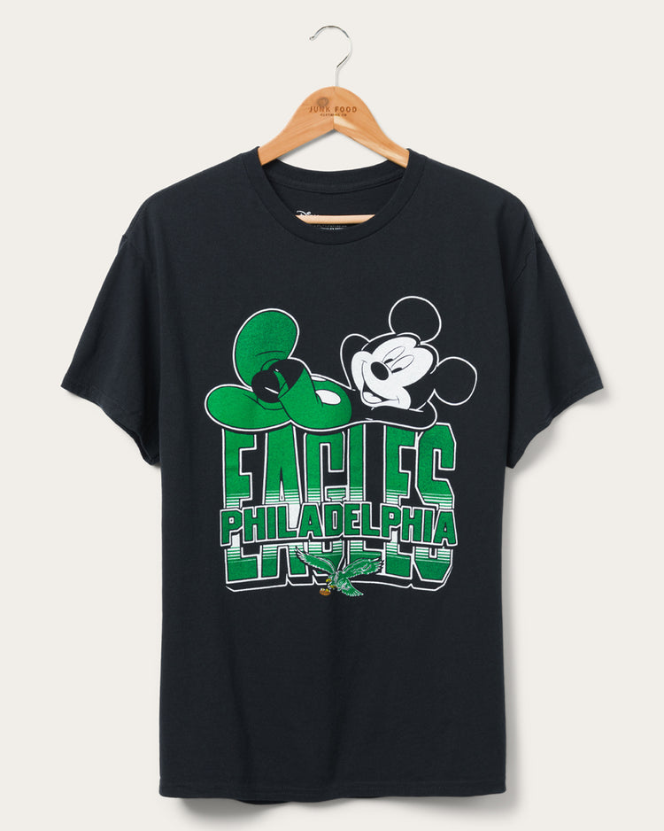 Philadelphia Eagles Mickey Kick Back Tee