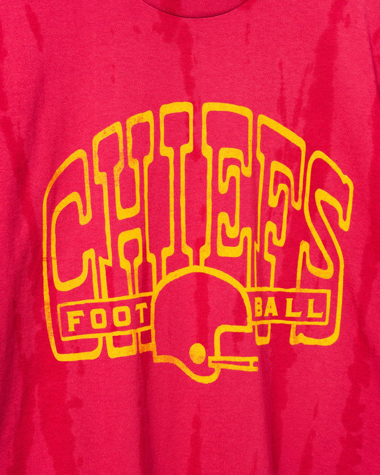 Kansas City Chiefs Tie Dye Short Sleeve Tee