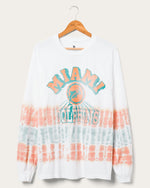 Miami Dolphins Tie Dye Long Sleeve