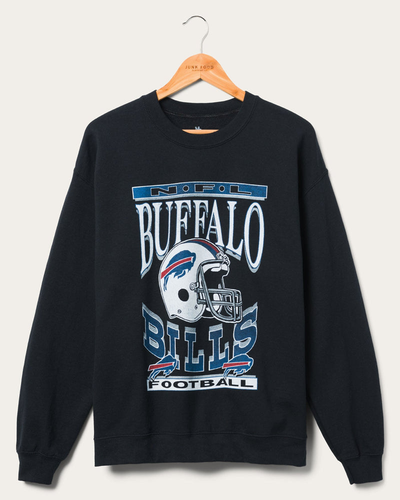 Buffalo Bills Helmet Flea Market Crew | Junk Food Clothing