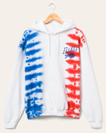 Buffalo Bills Stitch Tie Dye Hoodie