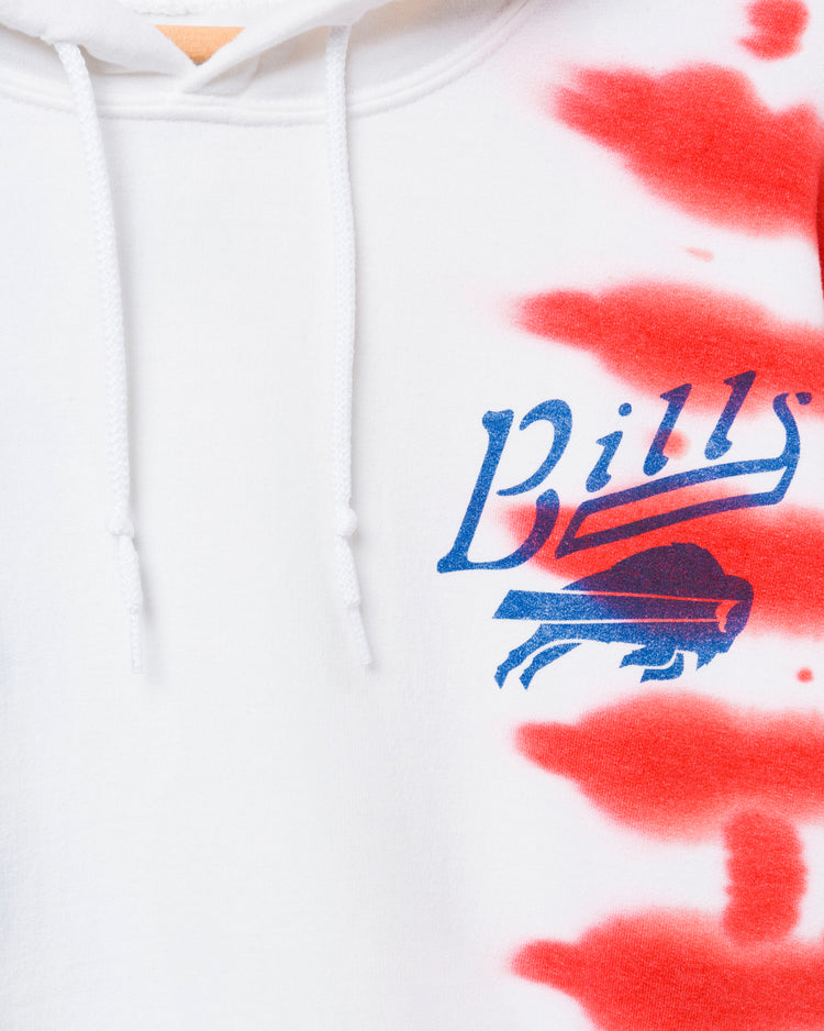 Buffalo Bills Stitch Tie Dye Hoodie