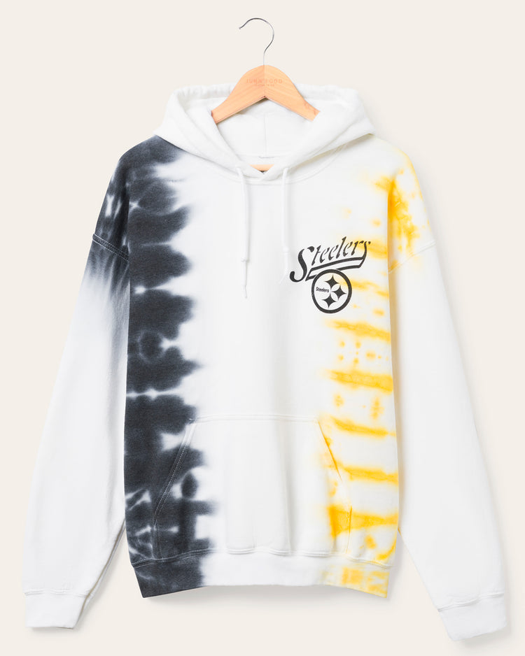 Pittsburgh Steelers Stitch Tie Dye Hoodie