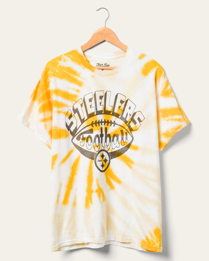 Pittsburgh Steelers Football Tie Dye Tee