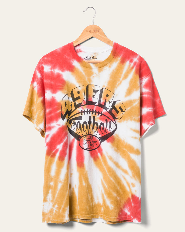 San Francisco 49ers Football Tie Dye Tee