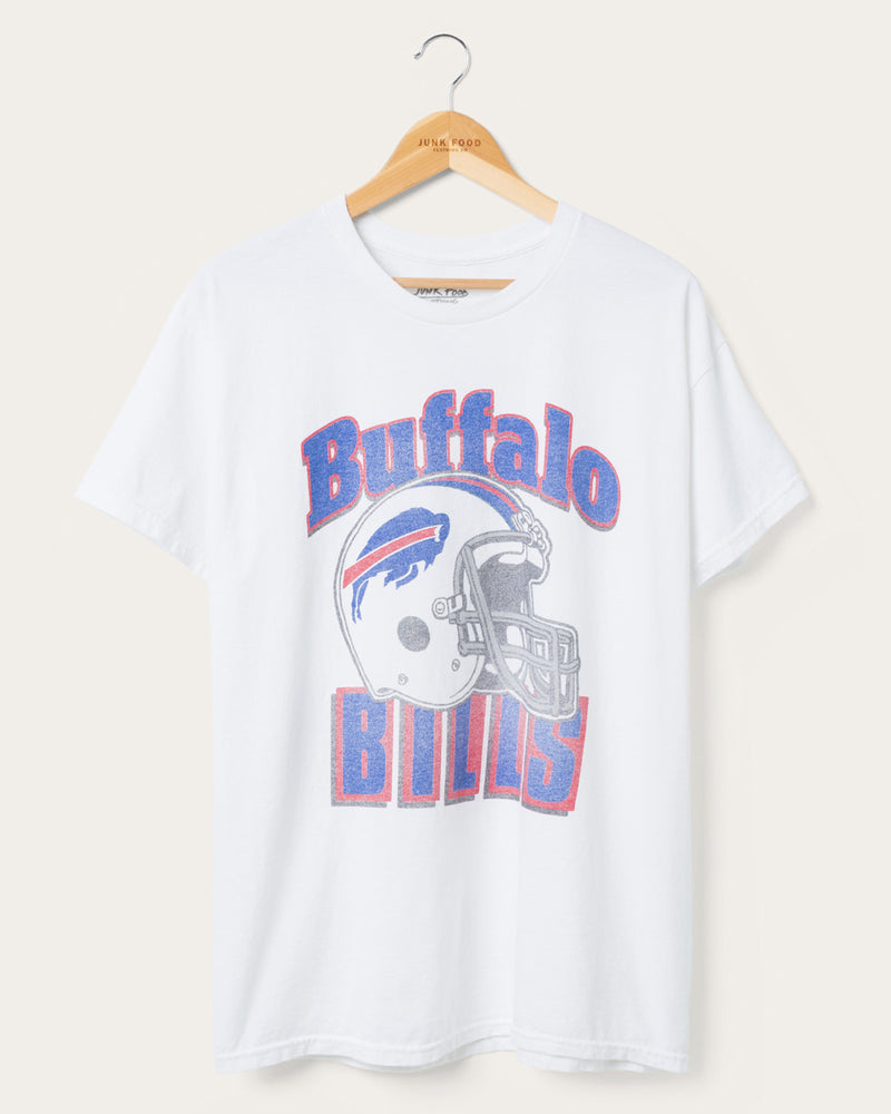 Buffalo Bills Throwback Helmet Flea Market Tee