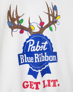 Pabst Holiday Lights Flea Market Fleece