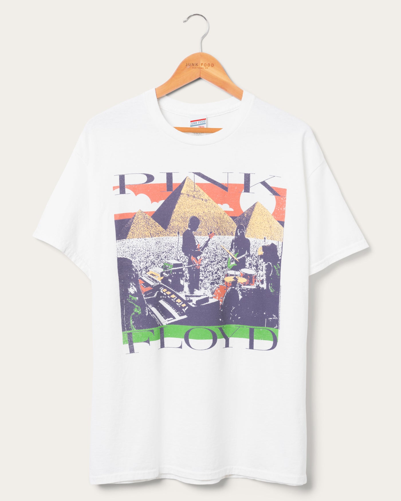 Pink Floyd Pyramid Flea Market Tee | Junk Food Clothing