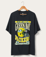 Women's Green Bay Packers Helmet Oversized Oversized Tee Dress