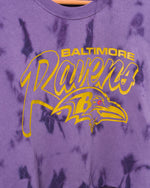 Women's Baltimore Ravens Long Sleeve Loose Knit Crop