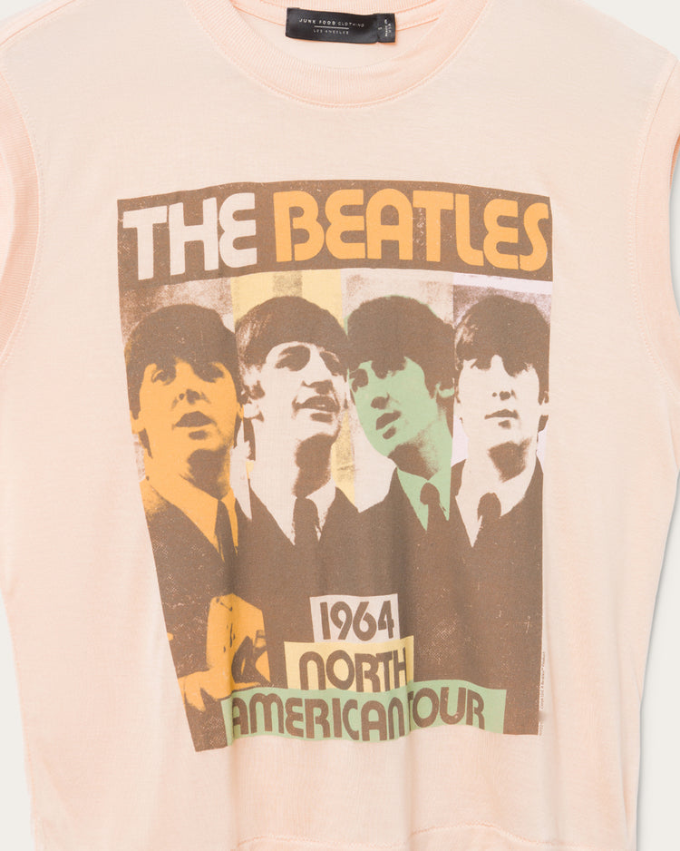 Women's The Beatles 1964 Tour Vintage Tissue Tank