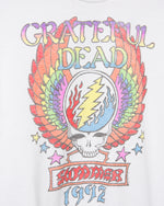 Women's Grateful Dead Winged Skull Flea Market Crop Tee