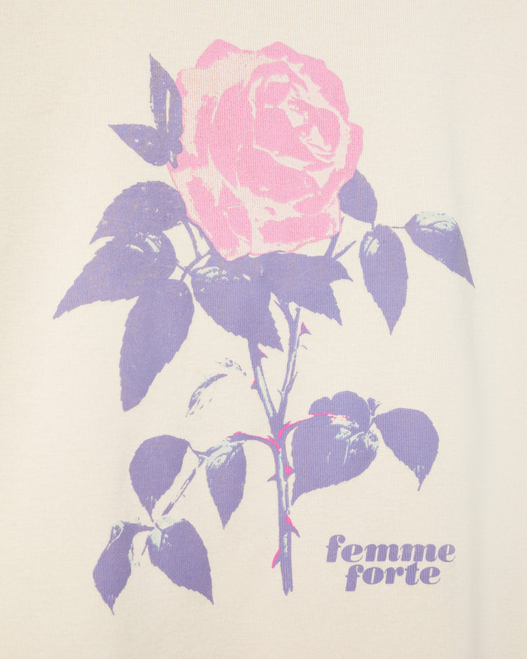 Women's Femme Forte Rose Baby Tee