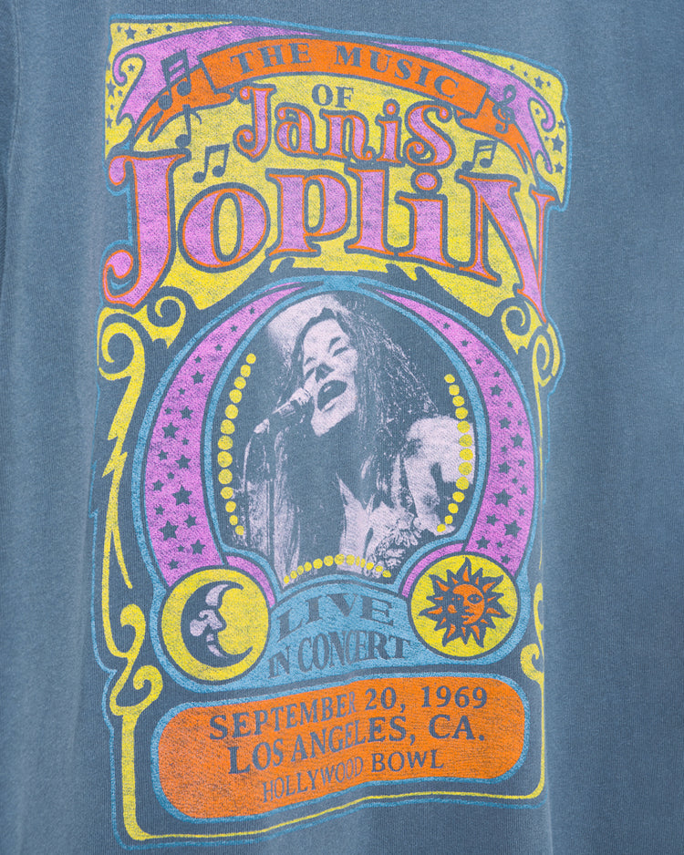 Womens Janis Joplin Vintage Tee