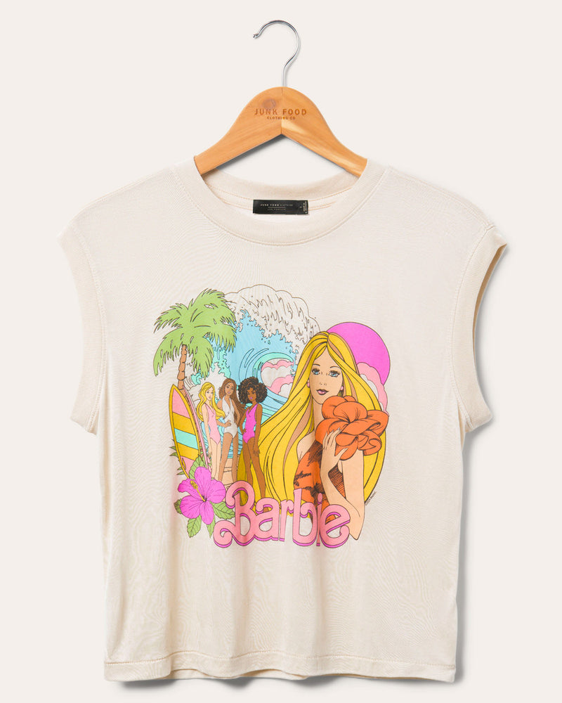 Women's Barbie Malibu Vintage Tissue Tank