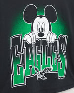 Women's Philadelphia Eagles Mickey Hang on Crop Long Sleeve