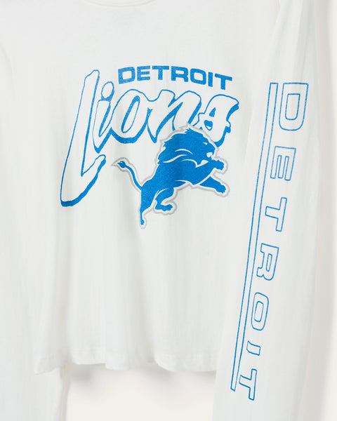 Women's detroit lions long sleeve shirt hotsell