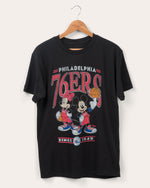 76ers Mickey Minnie Duo Tee