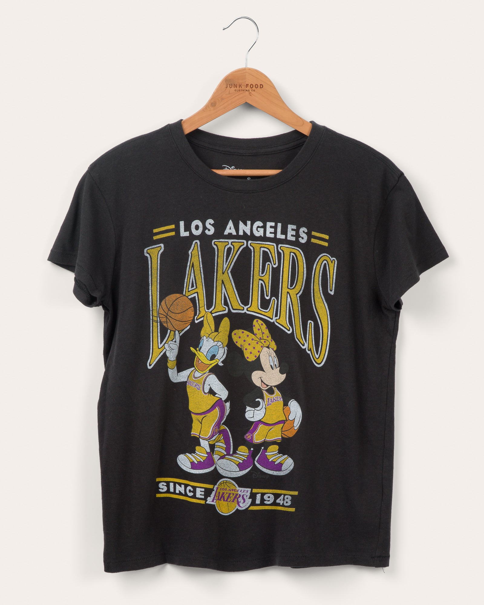 Los Angeles Lakers Mickey Squad Tee | Junk Food Clothing